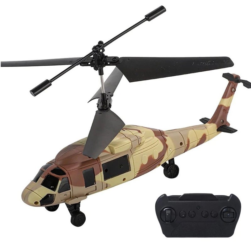 Lukadah Remote Control Military Helicopter Toy with 2.4GHz Controller – Realistic Army Camouflage RC Helicopter with Stable Flight, Durable Build & Easy Controls for Kids and Adults Indoor Outdoor Flying Fun - Image 1